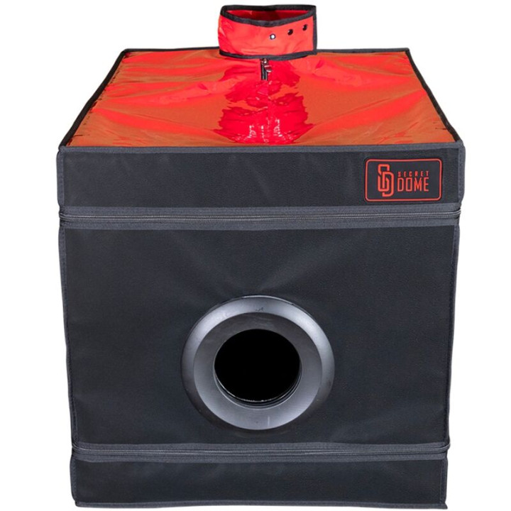 Secret Dome - Kink Club la Niche Cabine Noir et Rouge