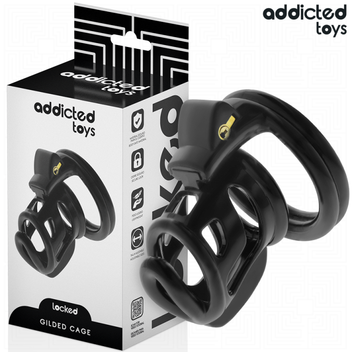 Addicted Toys Locked - Klatka na Penisa 8,5 cm