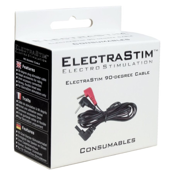 Electrastim - Kable Stymulacyjne 90 Stopni