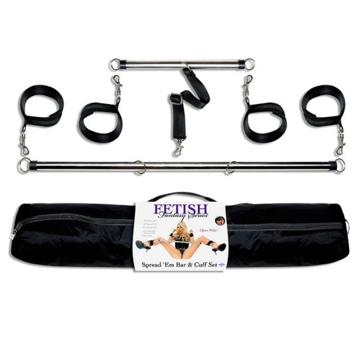 Fetish Fantasy Series - Series Spread em Bar And Cuff Set