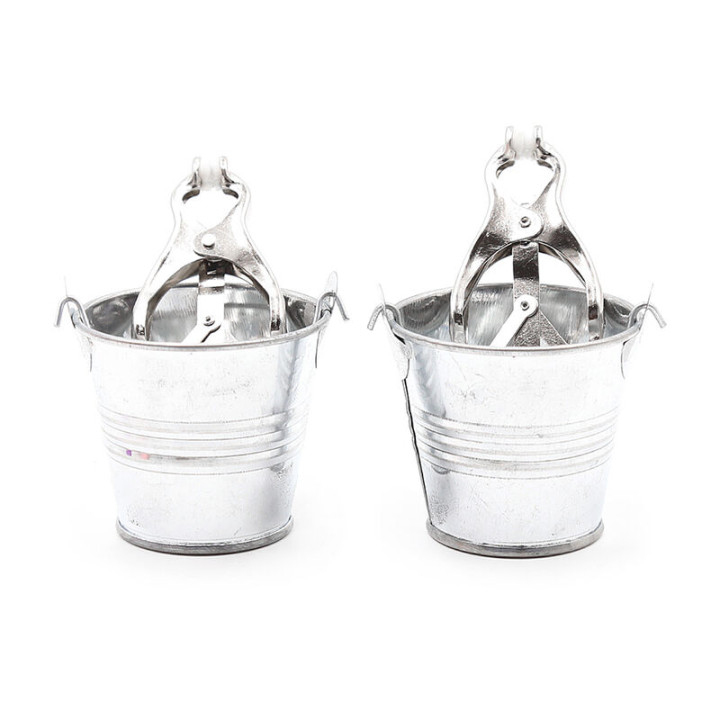 Ohmama Fetisch Nippelklemmen Mit Eimer