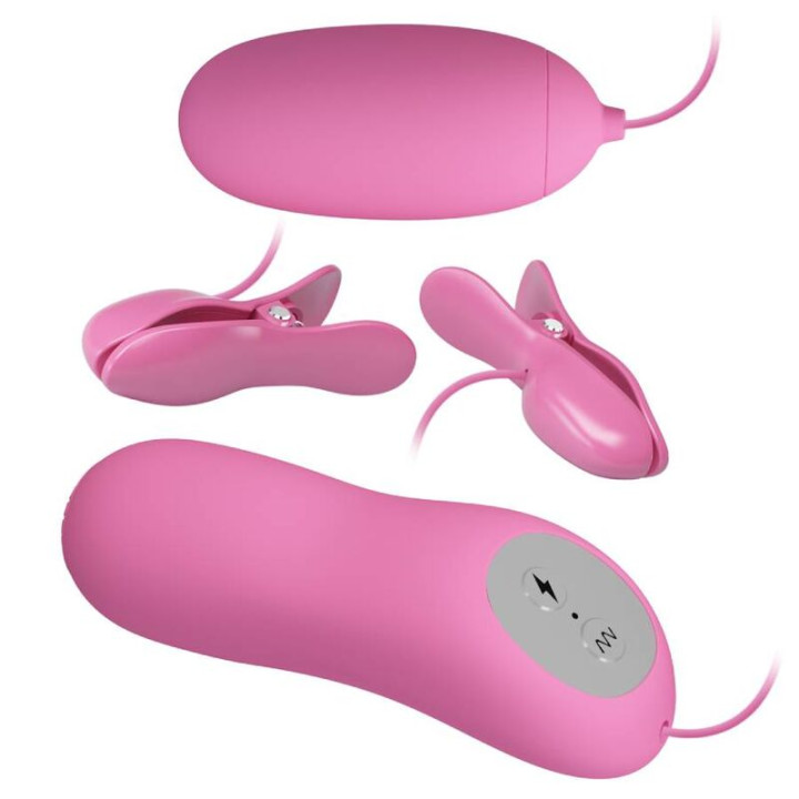 Pretty Love - Pince Épiler Avec Vibration et Électrochoc Rose