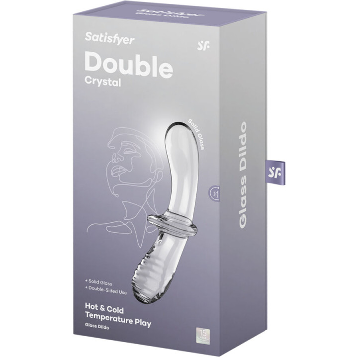 Satisfyer - Dildo Doppio Cristallo Trasparente