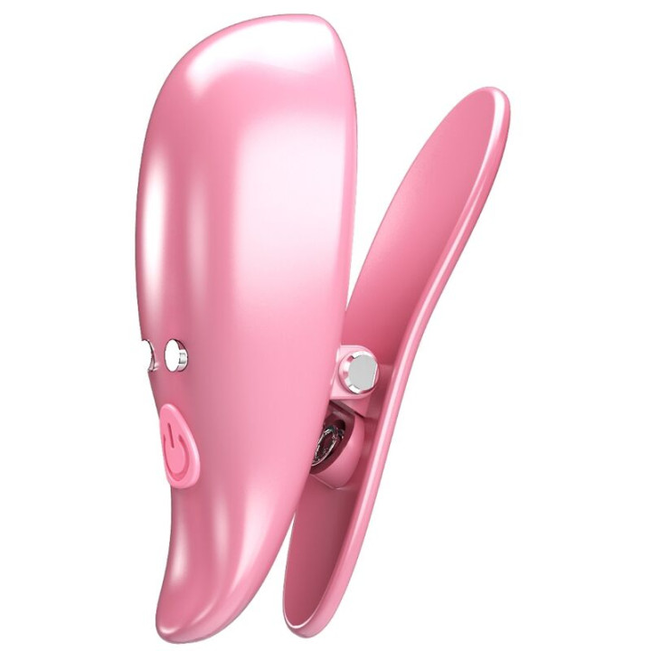 Pretty Love - Leaf Vibrierende Nippelklemmen Rosa