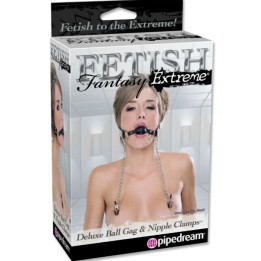 Fetish Fantasy Extreme - Deluxe Ball Gag e Braçadeiras