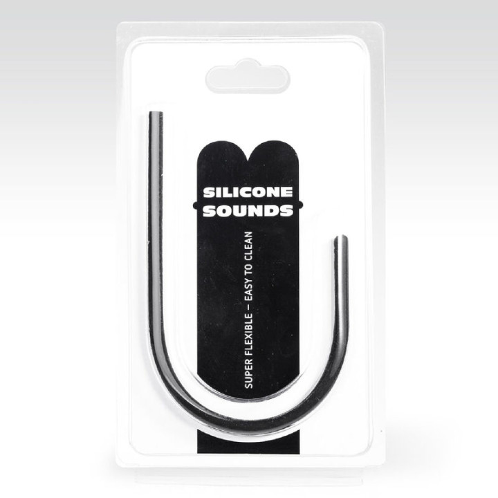 All Black - Sonda Uretrale in Silicone da 8 mm