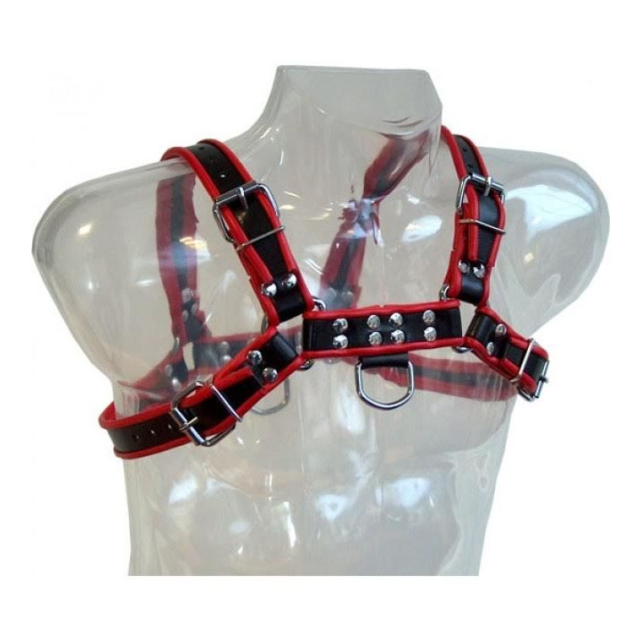Leather Body - ?a?Cuch Iii Czarny / Czerwony