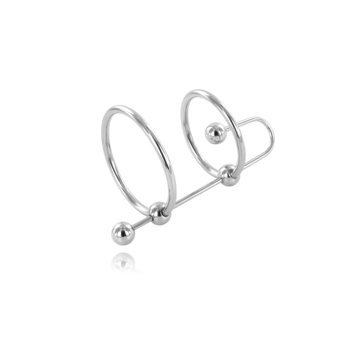 Metal Hard - Extreme Anillo Con Stop Uretra