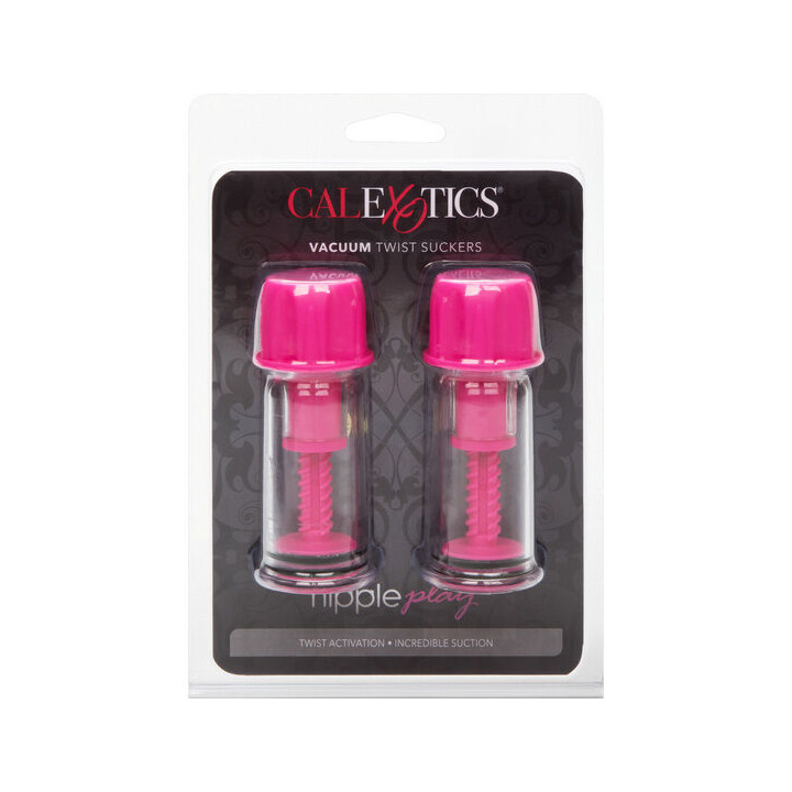 Calexotics - Ventouse à Tétine Rose à Tourner Vide