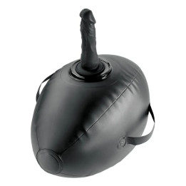 Fetish Fantasy Series - Aufblasbarer Liebesball Mit Dildo, Schwarz, 41,9 cm
