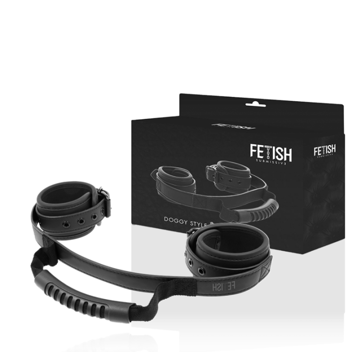 Fetish Submissive - Algemas de Forro de Noprene Com Alça