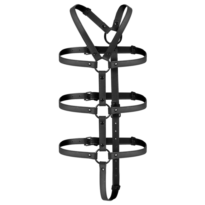 Fetish Submissive Bondage - Imbracatura Regolabile Torso e Braccia