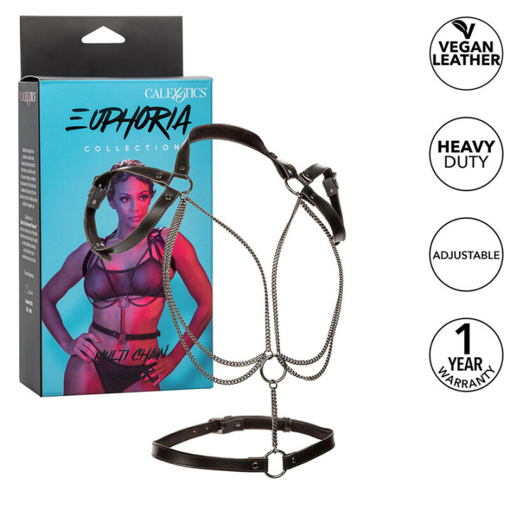 Calexotics - Euphoria Harnais Licol Multichaînes Premium