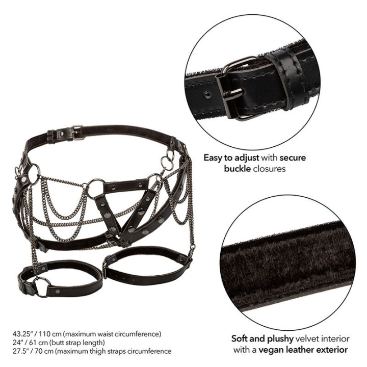 Calexotics - Euphoria Multichain Oberschenkelharness Premium