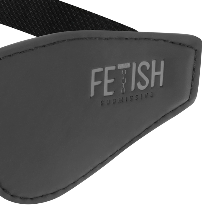 Fetish Submissive - Weganska Skorzana Maska z Noprenowa Podszewka