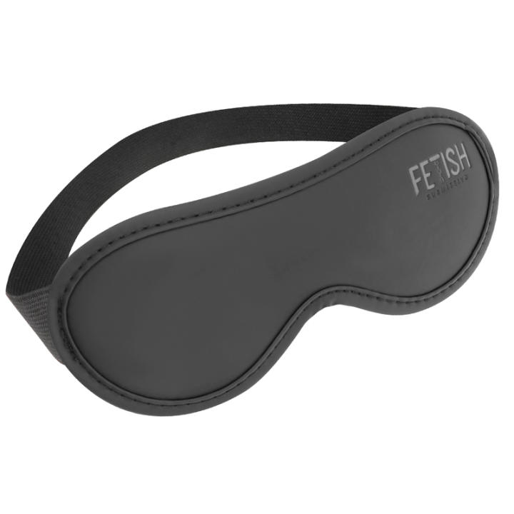 Fetish Submissive - Mscara de Couro Vegano ii Com Forro de Noprene