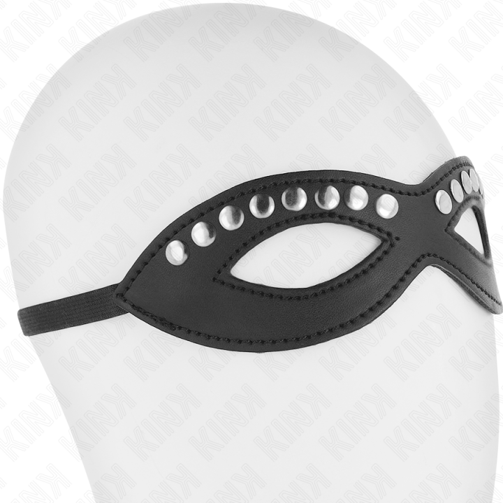 Kink - Maschera Per Occhi Con Mini Rivetti Modello 1 20,5 x 5,5 cm