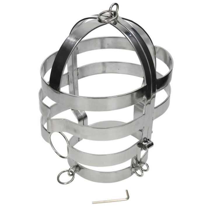 Metal Hard - Mscara Com Colar de ao