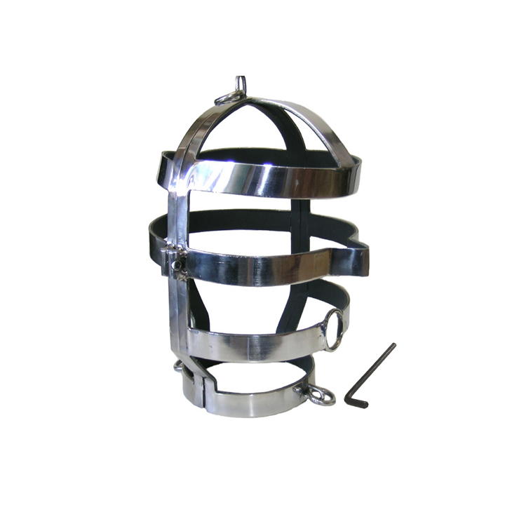 Metal Hard - Masque Avec Collier en Acier