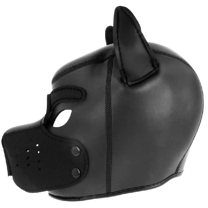 Darkness - Masque Pour Chien en Néoprène Avec Museau Amovible l