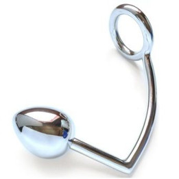 Metal Hard - Anel Com Gancho Anal 45mm