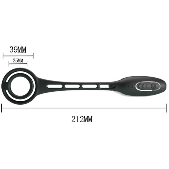 Pretty Love - Anelli Per Pene Con Spina Vibratore