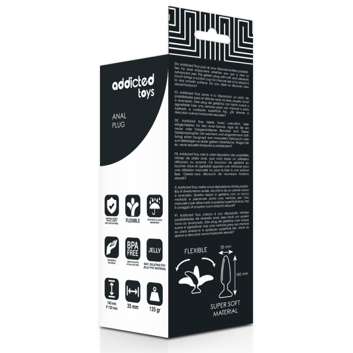 Addicted Toys - Plug Anale 14 cm