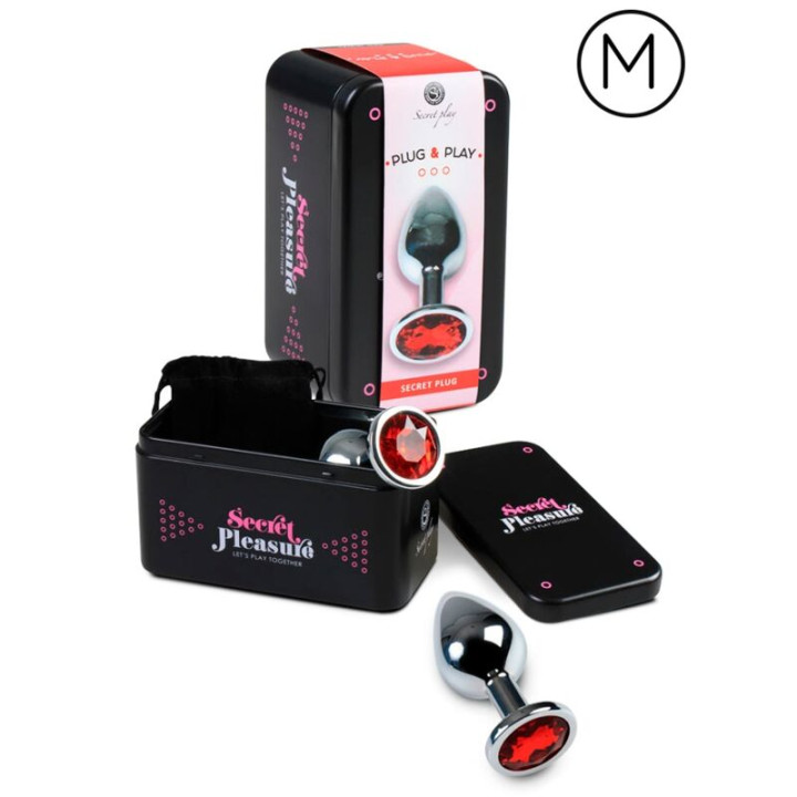 Secretplay - Plug Anal Vermelho m