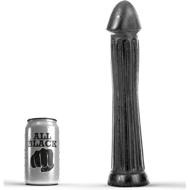 All Black - Wtyczka Dildo 31 cm
