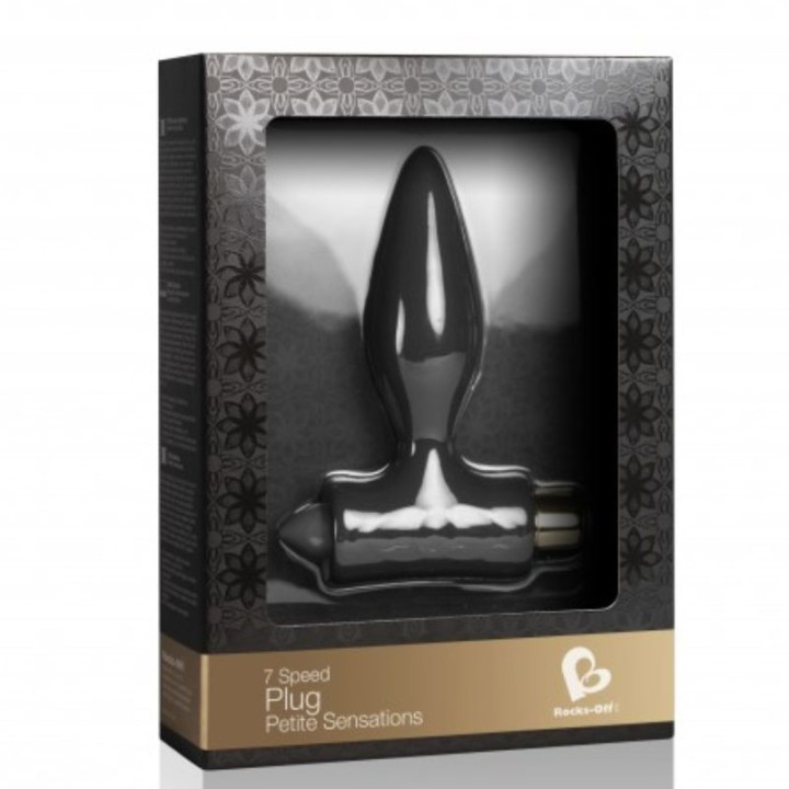 Rocks-Off - Plug Anal Petite Sensations Para Iniciantes - Preto