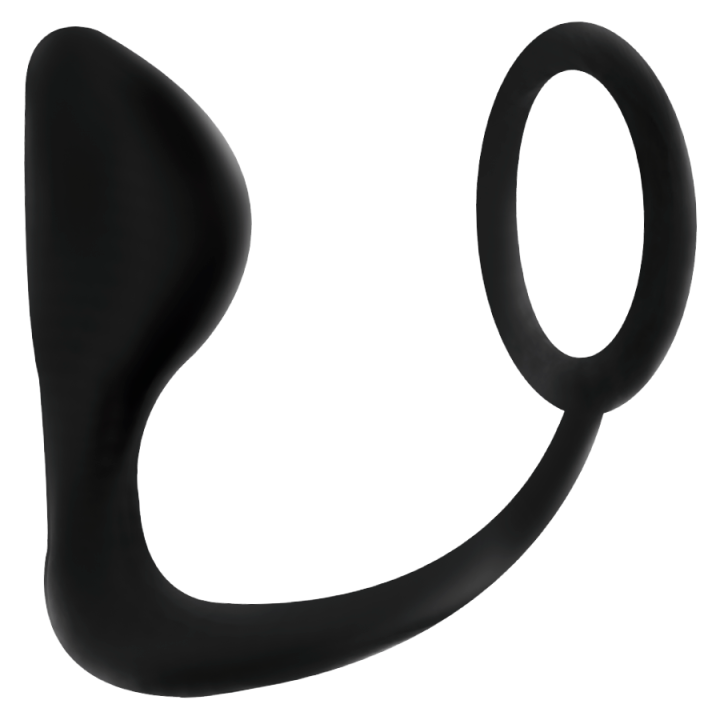 Addicted Toys - Plug Anal Con Anillo Pene Negro