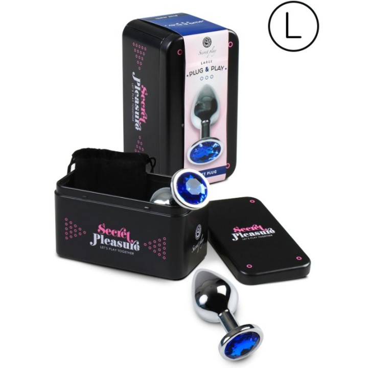 Secretplay - Plug Anale Taglia l Blu