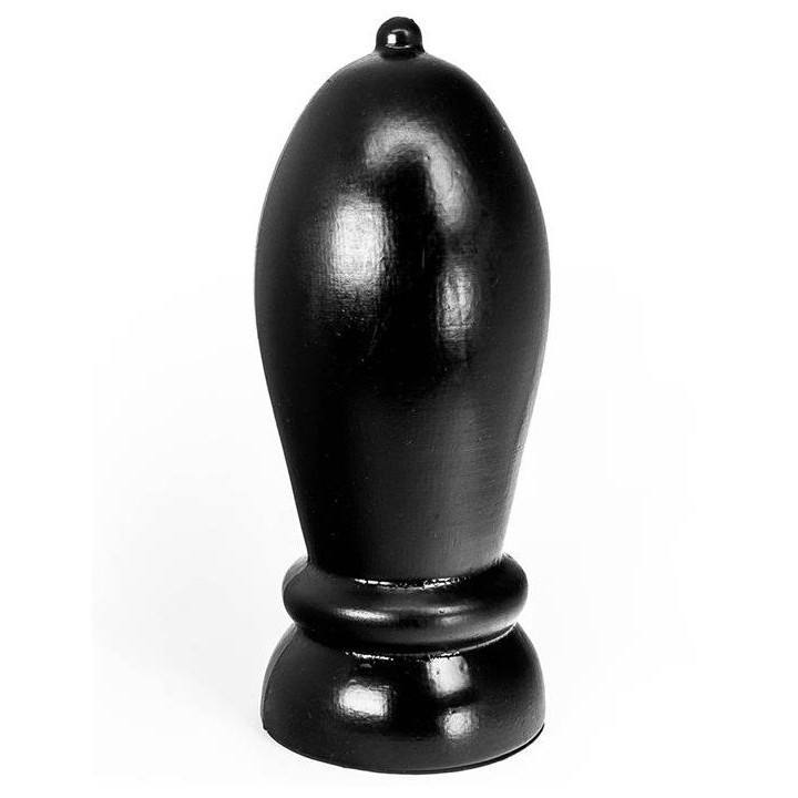 Hung System - Anal Rolling Plug Black Color 24 cm