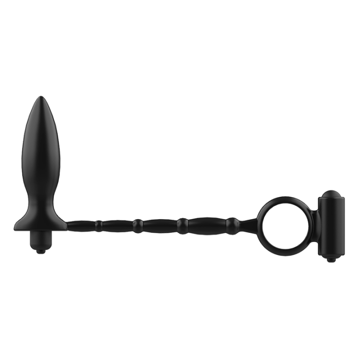 Addicted Toys - Plug Anal Com Anel Vibratório
