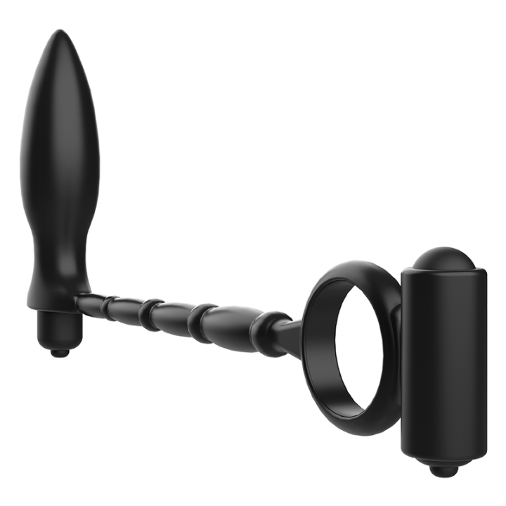 Addicted Toys - Analplug Mit Vibrationsring