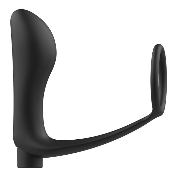Addicted Toys - Anello Per Pene Con Telecomando Plug Anale Nero Ricaricabile