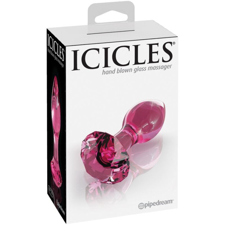 Icicles - n. 79 Tappo Anale in Vetro