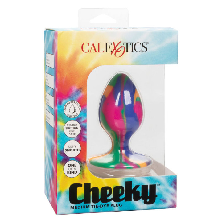 Calexotics - Cheeky Medio Tie-Dye Plug Anale
