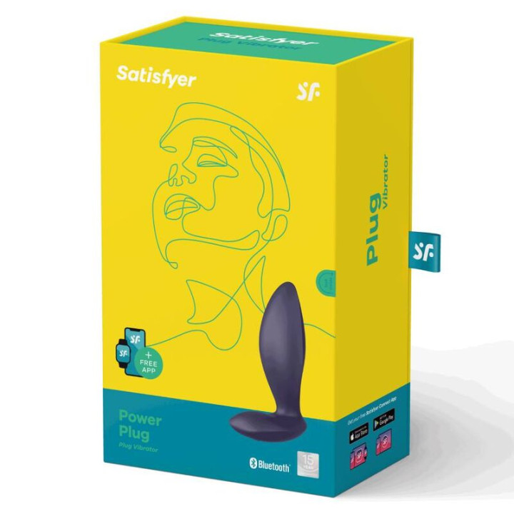 Satisfyer - Plugue de Alimentao Roxo