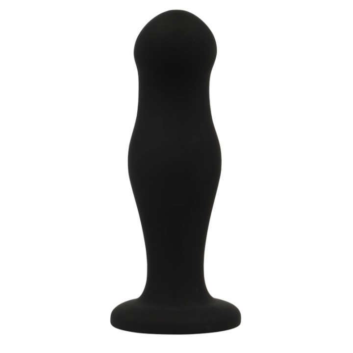 Black&Silver - Sean Plug Analny Premium Silikonowy Czarny