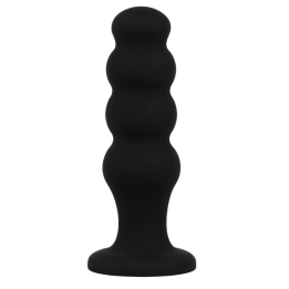 Black&Silver - Scott Plug Anal Silicona Premium Negro