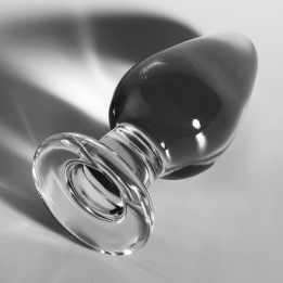 Nebula Series by Ibiza - Modelo 3 Anal Plug Vidro Borosilicado Transparente 11 cm -o- 5 cm