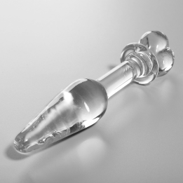 Nebula Series by Ibiza - Plug Anal Modèle 7 Verre Borosilicate Clair 13.5 cm -o- 3 cm