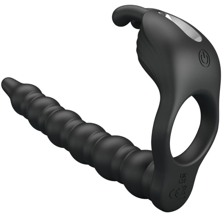 Pretty Love - Blackney Anéis Para Pênis Com Plug Vibrador