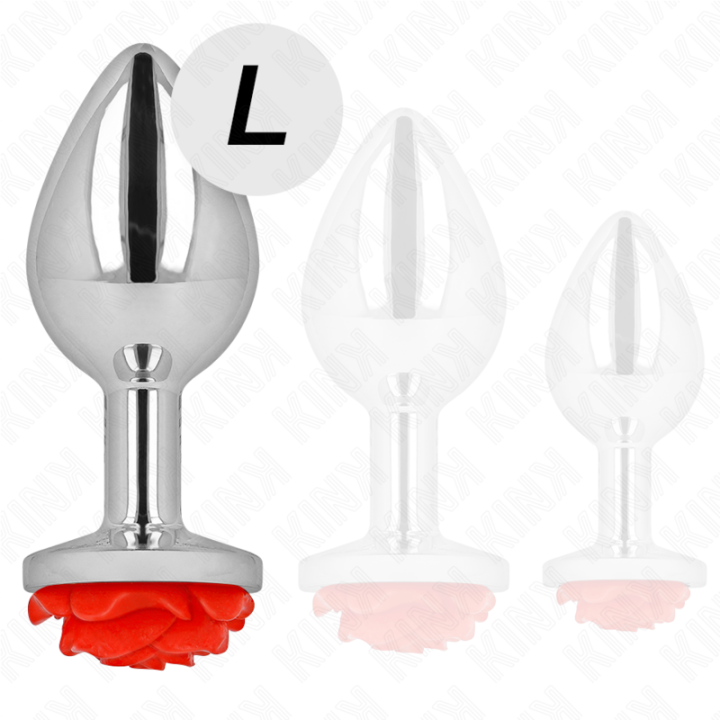 Kink - Plug Anal Rose Red Size l