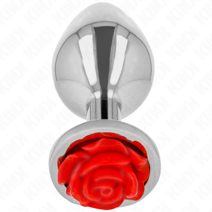 Kink - Plug Anal Rosa Roja Talla m