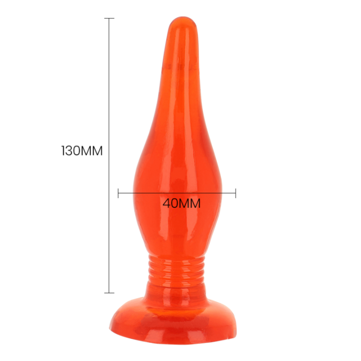 Baile - Plug Anal Rouge Soft Touch 14.2 cm