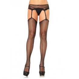 Leg Avenue - Meias Net Sem Silicone Autoadesivo Superior