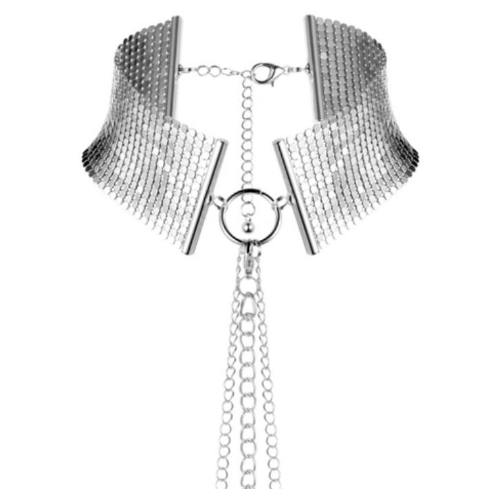 Bijoux - Désir Métallique Collier Métallisé Argent
