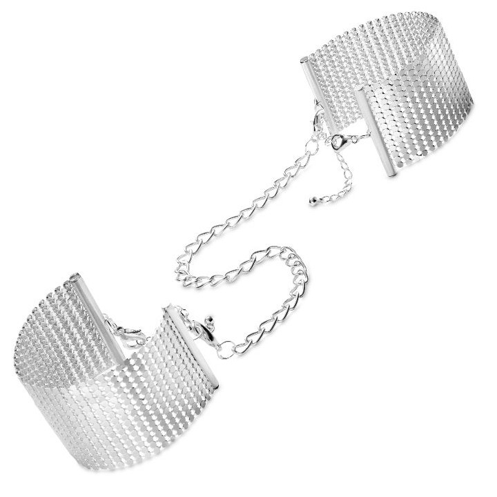 Bijoux - Désir Métallique Silbermetallische Handschellen